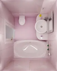 Corner Bath With Design Toilet And Washing Machine