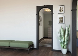 Rectangular arches in the apartment photo