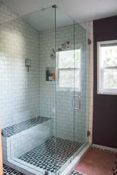 Homemade shower stalls for the bathroom photo