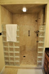 Homemade shower stalls for the bathroom photo