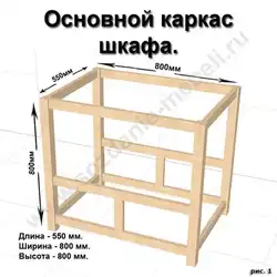 DIY kitchen made of wood, drawings of wood, photo