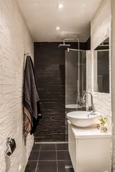 Bathroom Design With Narrow Tiles