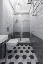 Bathroom Design With Narrow Tiles