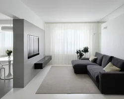 Living room design wall floor