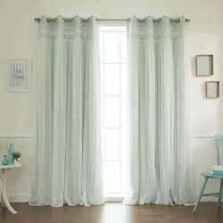 Mint Curtains For The Bedroom Photo