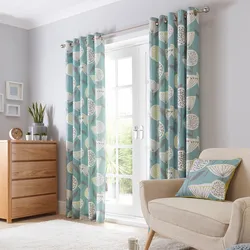 Mint curtains for the bedroom photo