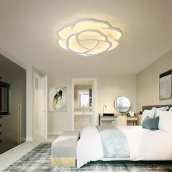 Chandelier For Bedroom With Suspended Ceiling Modern Design