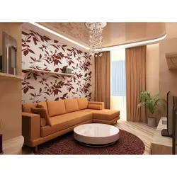 Ceilings wallpaper design living room