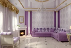 Ceilings wallpaper design living room