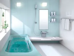 Әртүрлі түстердегі ванна бөлмесінің дизайны