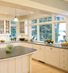 Photo of the kitchen in your house with a window photo