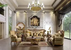 Expensive living room interior