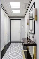 Двери в интерьере прихожей в современном стиле