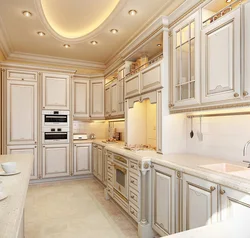 Beige kitchen classic photo