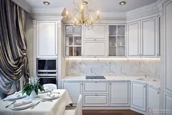 Corner kitchen design modern classic