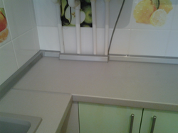 How to hide a corner in the kitchen photo