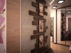 Koridor laminat divarlardan hazırlanmış foto dizayn