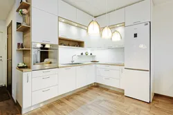 Kitchen With High Upper Cabinets Photo