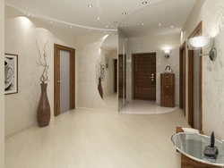 Bathroom and hallway interior
