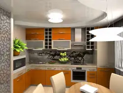 Kitchen design in 16-storey buildings
