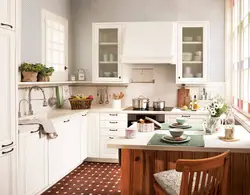 Kitchen interior cozy home