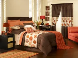 Color Combination Brown In The Bedroom Interior With What Color