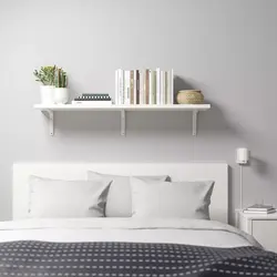 Wall shelves for bedroom photo