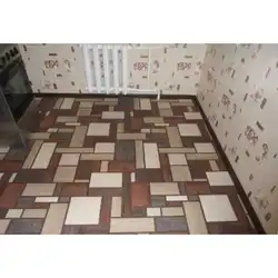 Linoleum For Kitchen Tiles, Light Photo