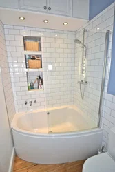 Small Corner Bath Photo Design