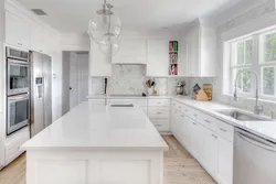 White Kitchen Design What Kind Of Countertop