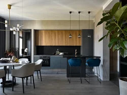 Kitchen Living Room Design Minimalism Photo