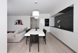 Kitchen Living Room Design Minimalism Photo