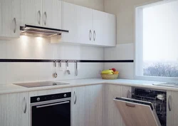 Small kitchen design with hob