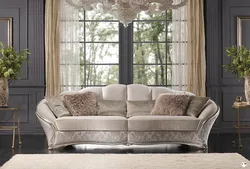 Sofas for living room in classic style photo
