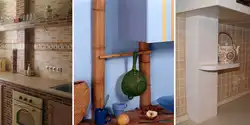 Photo of how to close a pipe on a kitchen wall