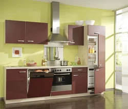 Photo Of Built-In Household Kitchen