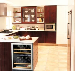 Photo Of Built-In Household Kitchen