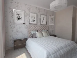 Bedroom In Khrushchev-Era Design Photo In Light Colors