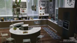 Kitchen design in sims