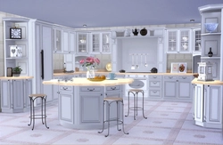 Kitchen design in sims