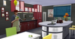 Kitchen Design In Sims