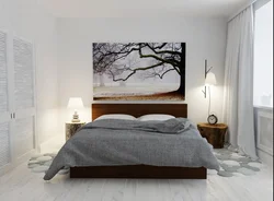 Paintings For Bedroom Interior Photos In Modern Style