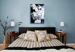 Paintings For Bedroom Interior Photos In Modern Style