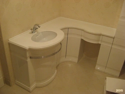 Corner bath furniture photo