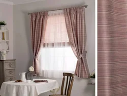 Short curtains for living room photo design