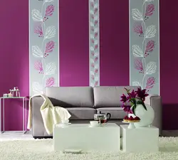 Photo Of Options For Wallpapering In The Living Room