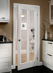 Kitchen doors with glass inexpensive photo