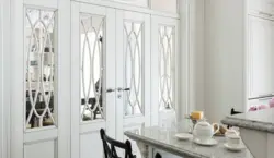 Kitchen Doors With Glass Inexpensive Photo