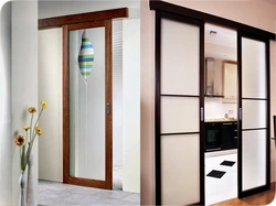 Photo Of Sliding Interior Doors In One Kitchen