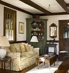 Country style living room design